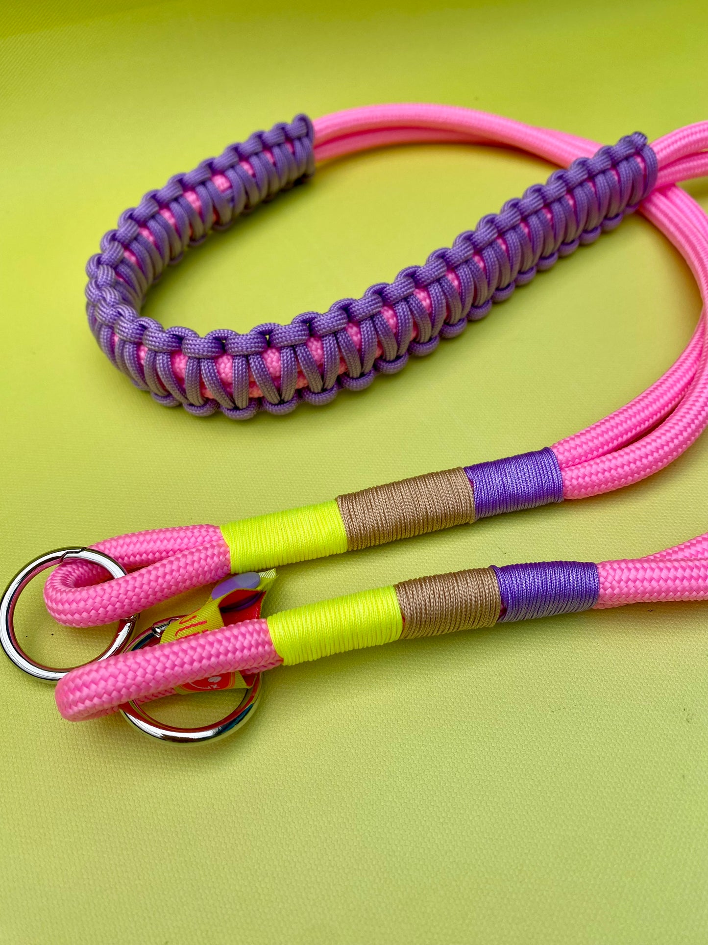 Taschengurt Candy love aus Paracord