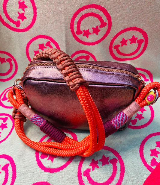 Taschengurt Brombeere aus Paracord & Segeltau