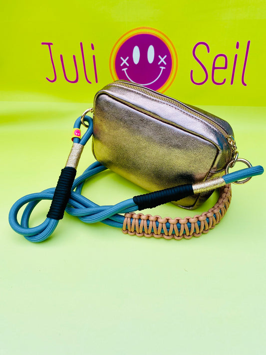 Taschengurt Graue Eleganz aus Paracord & Segeltau