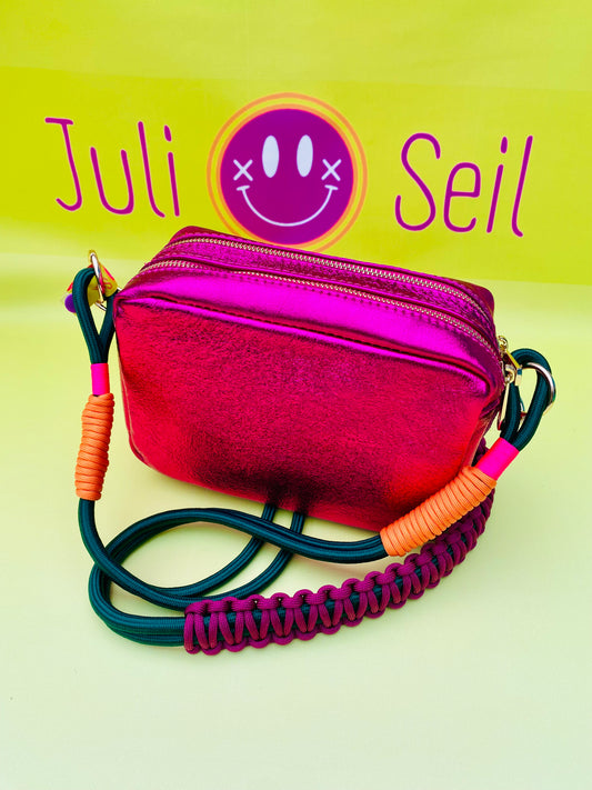 Taschengurt Pumpkin spice aus Paracord & Segeltau