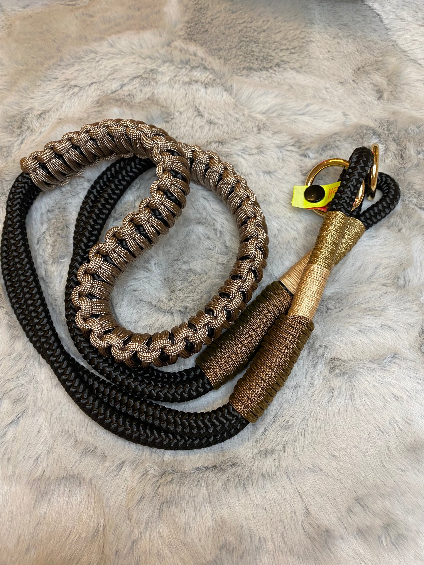 Taschengurt Leopard aus Paracord & Segeltau