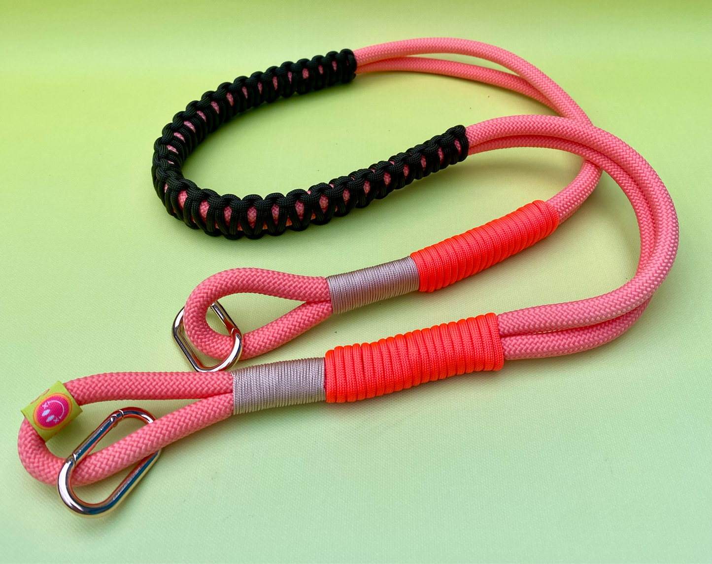 Taschengurt Orange Flamingo im Herbst aus Paracord & Segeltau